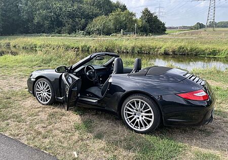Porsche 997 Carrera Cabrio MKII schwarz metallic
