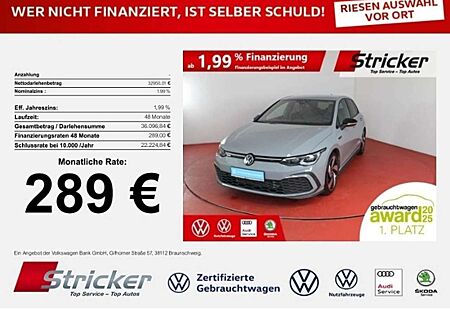 VW Golf Volkswagen GTI Black Style 2.0TSI 289,-ohne Anzahlung AHK IQ