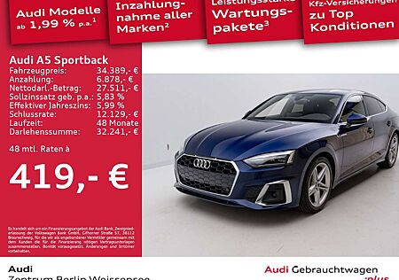 Audi A5 35 TDI S-TRO*S-LINE*RFK*NAVI*APP**
