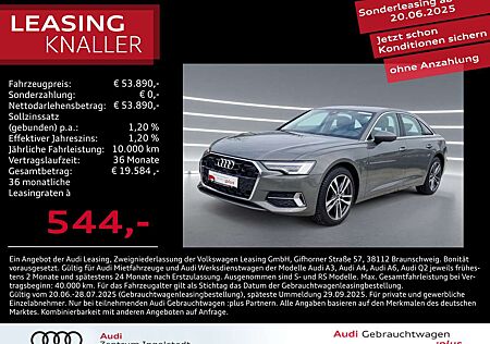 Audi A6 Limousine 40 TDI STHZG Massage Leder HuD 19" Advan
