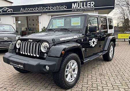 Jeep Wrangler 2.8 CRD Aut."LAST EDITION"+LEDER+AHK+PDC+1A Zustd