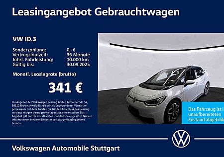 VW ID.3 Volkswagen Pro SHZ Klima Kamera Navi