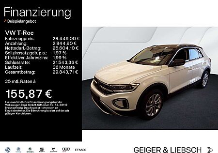 VW T-Roc Volkswagen 1.5 TSI DSG STYLE*LED*AHK*NAVI*KLIMA*PDC*S
