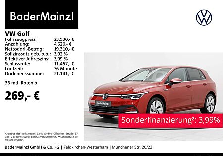 VW Golf Volkswagen 1.5 TSI DSG Style AHK Virtual ACC Navi LED