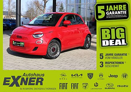Fiat 500E RED - 42 kWh Navi, Klimaautomatik, DAB, LED