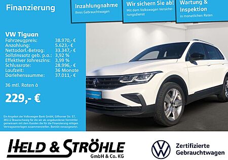 VW Tiguan Volkswagen MOVE 2.0 TSI DSG 4M MATRIX AHK 19" STDHZG