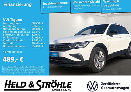 VW Tiguan Volkswagen MOVE 2.0 TSI DSG 4M MATRIX AHK 19" STDHZG
