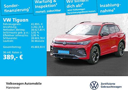 VW Tiguan Volkswagen 2.0 TDI DSG R-Line Black Style Navi AHK 2