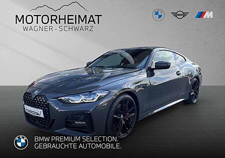 BMW 420 d Coupé M Sport 19" Sportbr. rot Carbon Leder