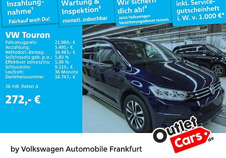 VW Touran Volkswagen 2.0 TDI DSG IQ.Drive Navi 7-Sitzer