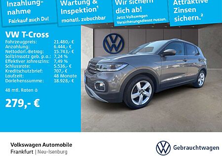 VW T-Cross Volkswagen 1.5 TSI Style Spurhalteassistent Sitzhei