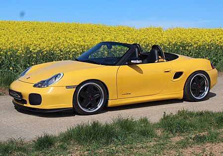 Porsche Boxster speedART-Turbo-Look, 18", orig. 64 TKM, Scheckh.