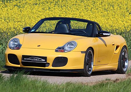 Porsche Boxster S: speedART-Turbo-Look, 18", orig. 64TKM, Scheckh.