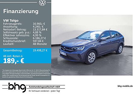 VW Taigo Volkswagen 1.0 TSI OPF