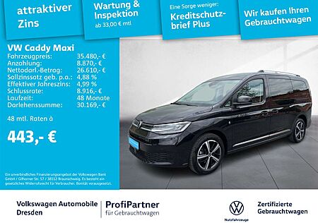 VW Caddy Volkswagen Style 1,5 TSI LED AHZV APP KAMERA