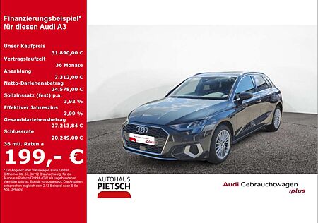 Audi A3 Sportback 35 TFSI AHK SmartInterface