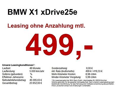 BMW X1 xDrive25e LED.HeadUp.Park.Ass.Plus.Navi.