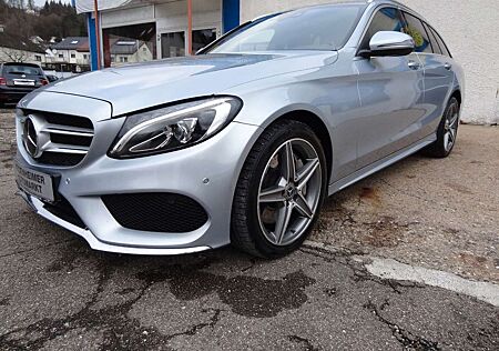 Mercedes-Benz C 250 T/AMG-Line/ 4Matic/StH/Kama/Leder/Navi/AHK