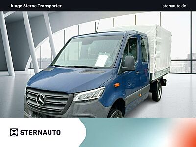 Mercedes-Benz Sprinter Sprinter 319 CDI 4x4 Pritsche+Plane/9G/Klima/LED