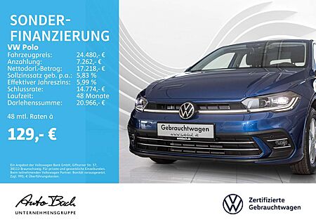 VW Polo Volkswagen 1.0 TSI Style, Navi, LED-Matrix, App-Connec