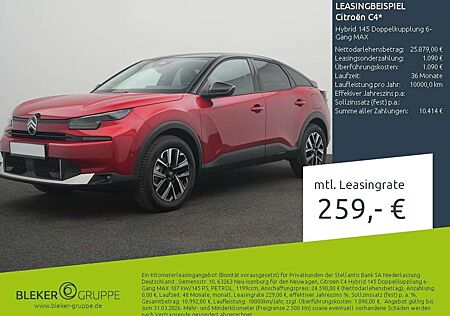 Citroen C4 Hybrid 145 Doppelkupplung 6-Gang MAX