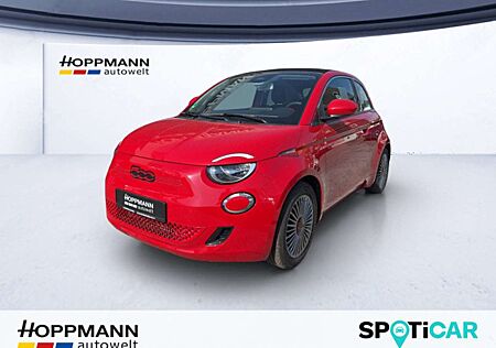 Fiat 500E Cabrio (RED) +Wallbox, Kamera Carplay Klima