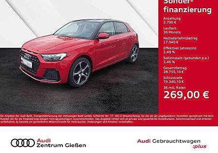 Audi A1 Sportback 35 TFSI S-tronic advanced black Navi LED