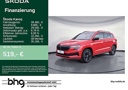 Skoda Karoq 2.0 TSI 4x4 DSG SPORTLINE *PANO*KAMERA*ACC