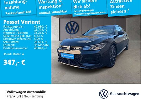 VW Passat Variant Volkswagen 2.0 TDI DSG R-Line Navi Standheiz