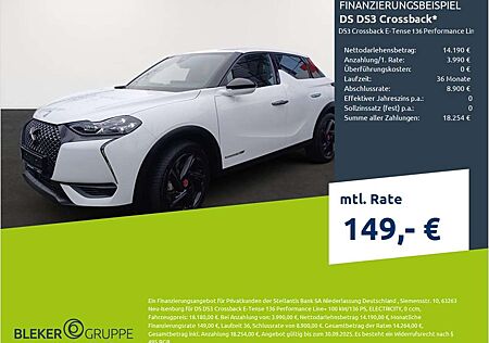 DS Automobiles DS 3 Crossback E-Tense 136 Performance Line+