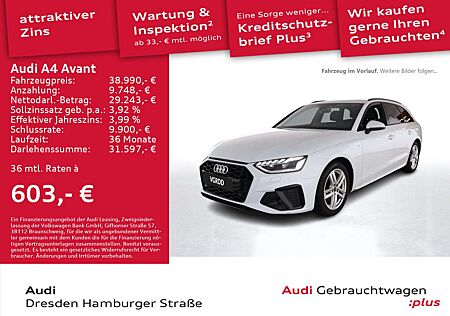 Audi A4 35 TFSI S line Panorama LED Navi Leder