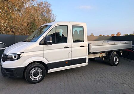 VW Crafter Volkswagen Pritsche 35 DOKA lang, 7 Sitze