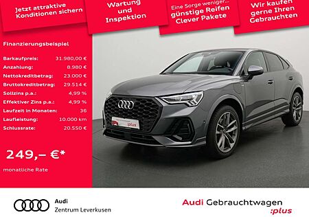 Audi Q3 Sportback S line KAM 360° NAVI VIRT CARPLAY