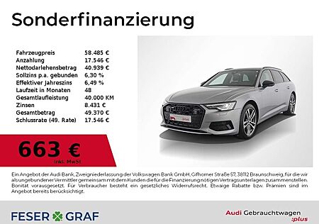 Audi A6 Avant 45 TFSI q. S line Int/HuD/Pano/ACC/AHK