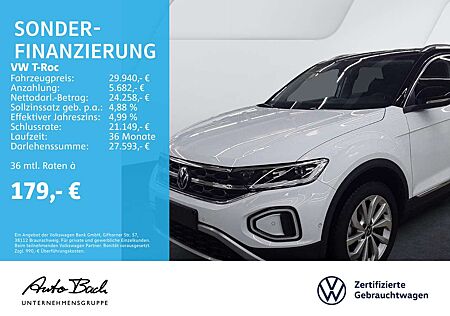VW T-Roc Volkswagen 1.5 TSI DSG Style, Navi, LED, AHK, Park As