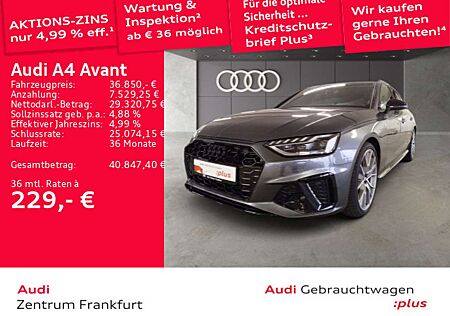 Audi A4 40 TFSI S tronic S line MatrixLED B&O D