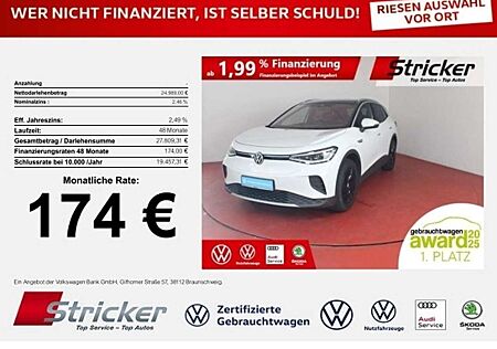 VW ID.4 Volkswagen Pure Performance 125/52 174,-ohne Anzahlung Pano