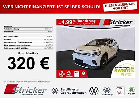 VW ID.4 Volkswagen Pure Performance 125/52 320,-ohne Anzahlung Pano