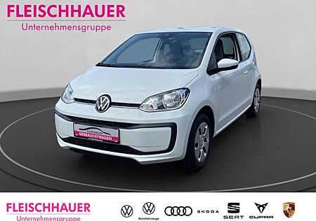 VW Up Volkswagen ! 1.0 move DAB GA Klima BT teilb.Rücksb AUX eFH LED-