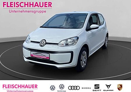 VW Up Volkswagen ! 1.0 move DAB GA Klima BT teilb.Rücksb AUX eFH LED-