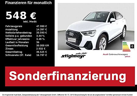 Audi Q3 Sportback S line 40 TFSI quattro ACC+AHK+LED+NAVI+