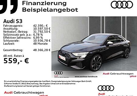 Audi S3 Lim. *PANO*MATRIX*HuD*B&O*Opt.-Schwarz+*NAV+*