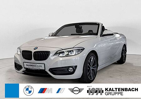 BMW 220 i Cabrio Sport Line SITZHEIZUNG NAVI AHK