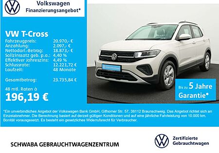 VW T-Cross Volkswagen Life 1.0 TSI *LED*VIRTUAL*ACC*LANE*16"*