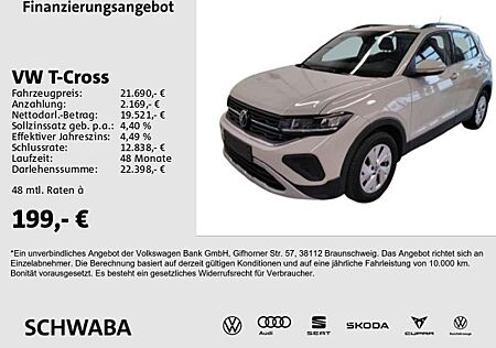 VW T-Cross Volkswagen Life 1.0 TSI *LED*VIRTUAL*ACC*LANE*16"*