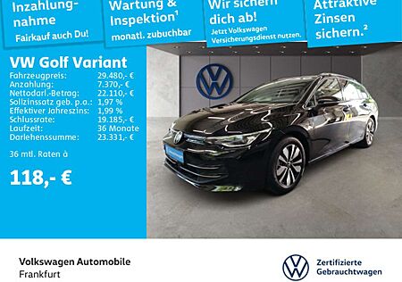 VW Golf Variant Volkswagen Golf VIII Variant 1.5 eTSI DSG Goal Navi LEDPlus