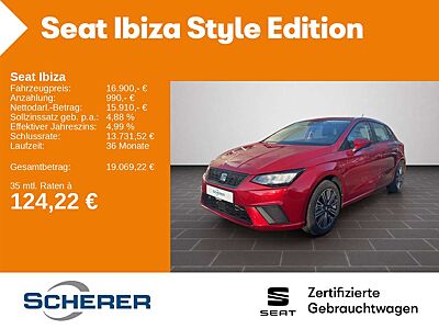 SEAT Ibiza 1.0 TSI Style LED FULL LINK SHZ