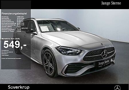 Mercedes-Benz C 300 de T 4M // AMG Night Burm Distr AHK Memo