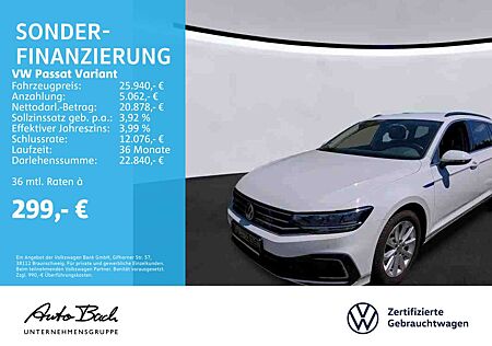 VW Passat Variant Volkswagen GTE 1.4 TSI DSG eHybrid, Navi, LE