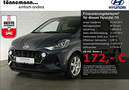 Hyundai i10 PRIME+SITZHEIZUNG+LENKRADHEIZUNG+PARKPILOT HI+INDU